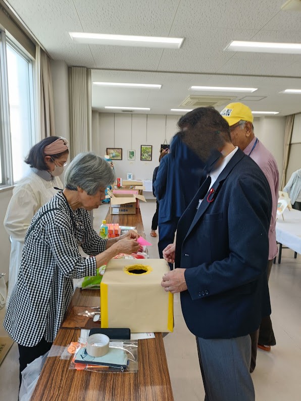 コミセン際抽選会風景ー1